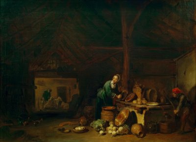 Kücheninterieur von Carl Spitzweg